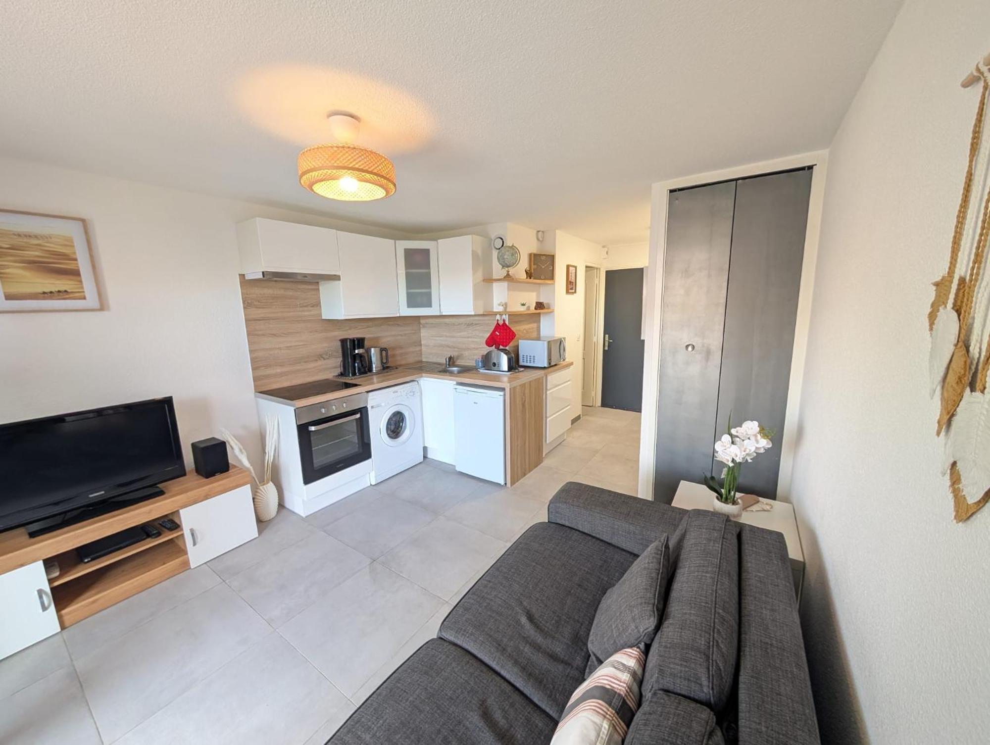 Studio Cabine 4 Personnes Cap D'Adge 아그 외부 사진